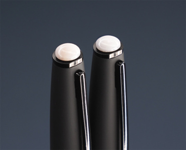 Logo trade corporate gifts picture of: Opal stone Pen set 1286036