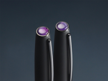 Logo trade promotional giveaways image of: Amethyst Pen set  1288036