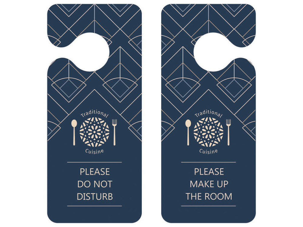 Logo trade business gifts image of: DND door sign 1159117