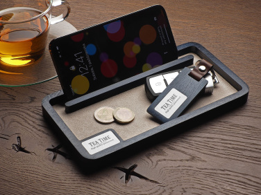 Logotrade advertising products photo of: Wooden desk organiser 1818121