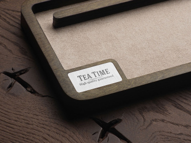 Logo trade promotional giveaway photo of: Wooden desk organiser 1818121