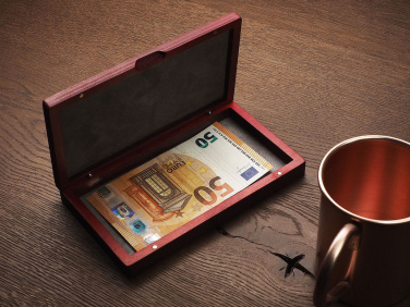 Logotrade business gifts photo of: Wooden bill box 1816121