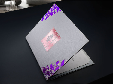 Logo trade promotional giveaways image of: Menu cover 1679280