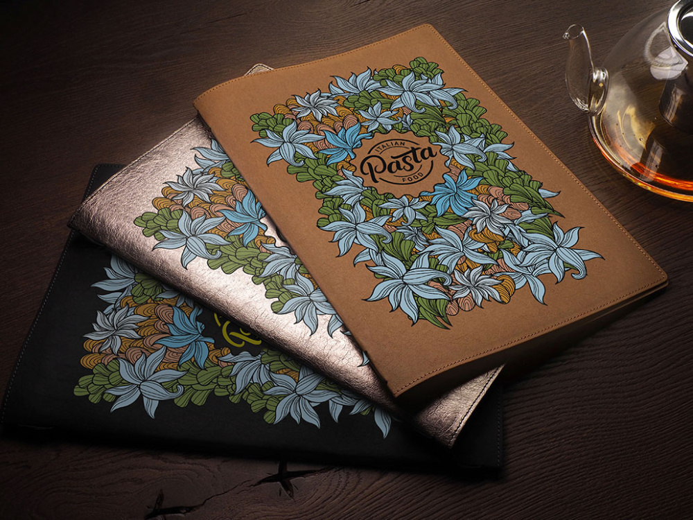 Logo trade corporate gift photo of: Menu cover Ambiente 1178305