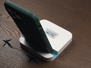 Logo trade promotional gift photo of: Wooden telephone stand 1847121