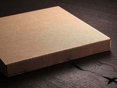 Logo trade promotional gifts image of: Wooden memo card box 1832292