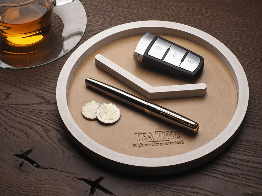 Logo trade promotional merchandise photo of: Wooden organiser 1843121