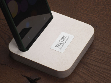 Logotrade promotional giveaway picture of: Wooden telephone stand 1848121