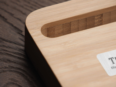 Logotrade promotional merchandise image of: Wooden telephone stand 1848292