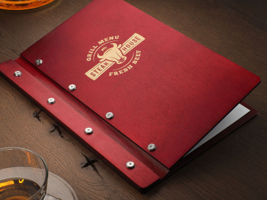 Logo trade promotional giveaway photo of: Menu cover 1860121