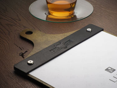 Logo trade promotional gifts image of: Menu cover 1861121