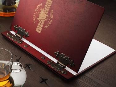 Logo trade promotional merchandise picture of: Menu cover 1862121