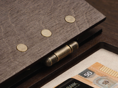 Logo trade promotional merchandise image of: Bill holder 1865121