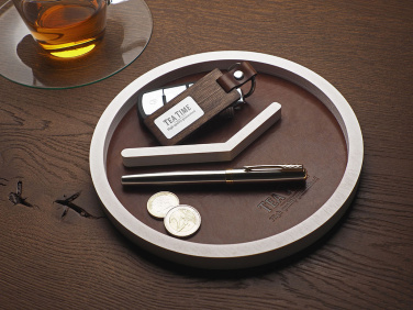 Logotrade promotional giveaway image of: Wooden desk organiser 1851121