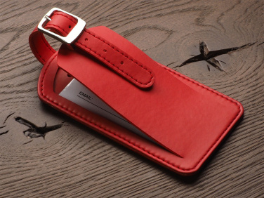 Logo trade promotional giveaways image of: Luggage tag 1155317