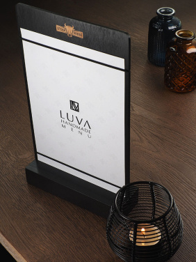 Logo trade advertising products picture of: Promo menu 1867121