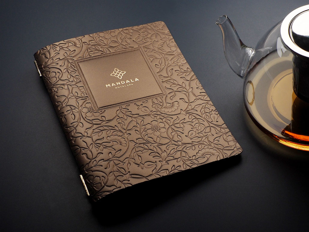 Logo trade promotional merchandise photo of: Menu cover Ambiente 1181336