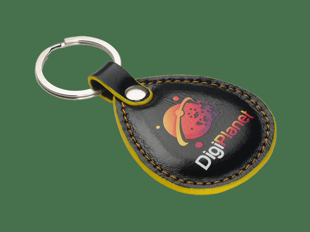 Logo trade advertising products image of: Keyring 178011
