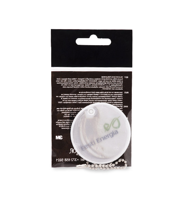 Logotrade advertising product image of: Soft reflector with your logo dia. 50 mm