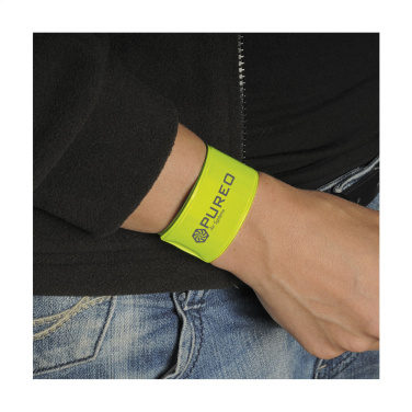 Logo trade advertising product photo of: SnapWrap fluorescent armband