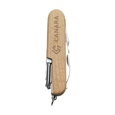 Logotrade promotional gift image of: Beechwood Pocket knife