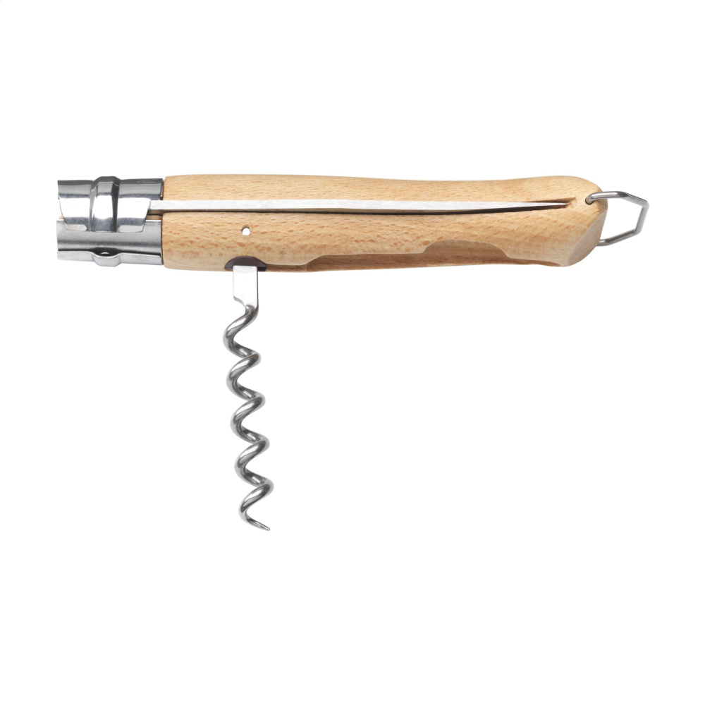 Logotrade promotional item picture of: Opinel  No 10 Corkscrew Bottle Opener