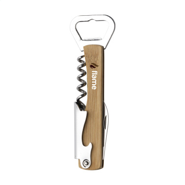 Logo trade promotional item photo of: Butler Bamboo waiter’s friend