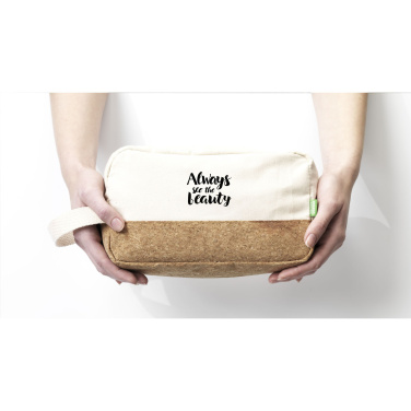Logotrade promotional item image of: CosCork Eco toiletry bag