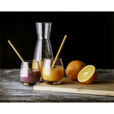Logotrade promotional merchandise image of: ECO Bamboe Straw Set bamboo straws