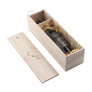Logo trade promotional products picture of: WineWood wine box