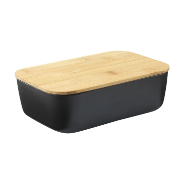 Logo trade business gift photo of: Midori Bamboo Lunchbox