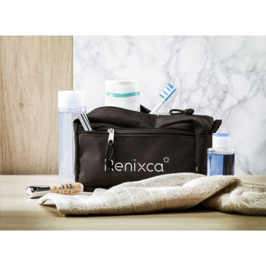 Logo trade promotional gifts image of: Stacey GRS RPET toiletry bag