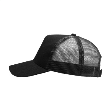 Logo trade promotional merchandise image of: Trucker Recycled Cotton cap