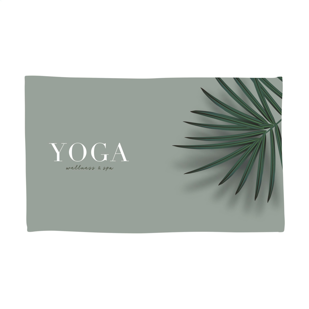 Logotrade promotional giveaway picture of: Printed RPET Towel 350 g/m² 50x100
