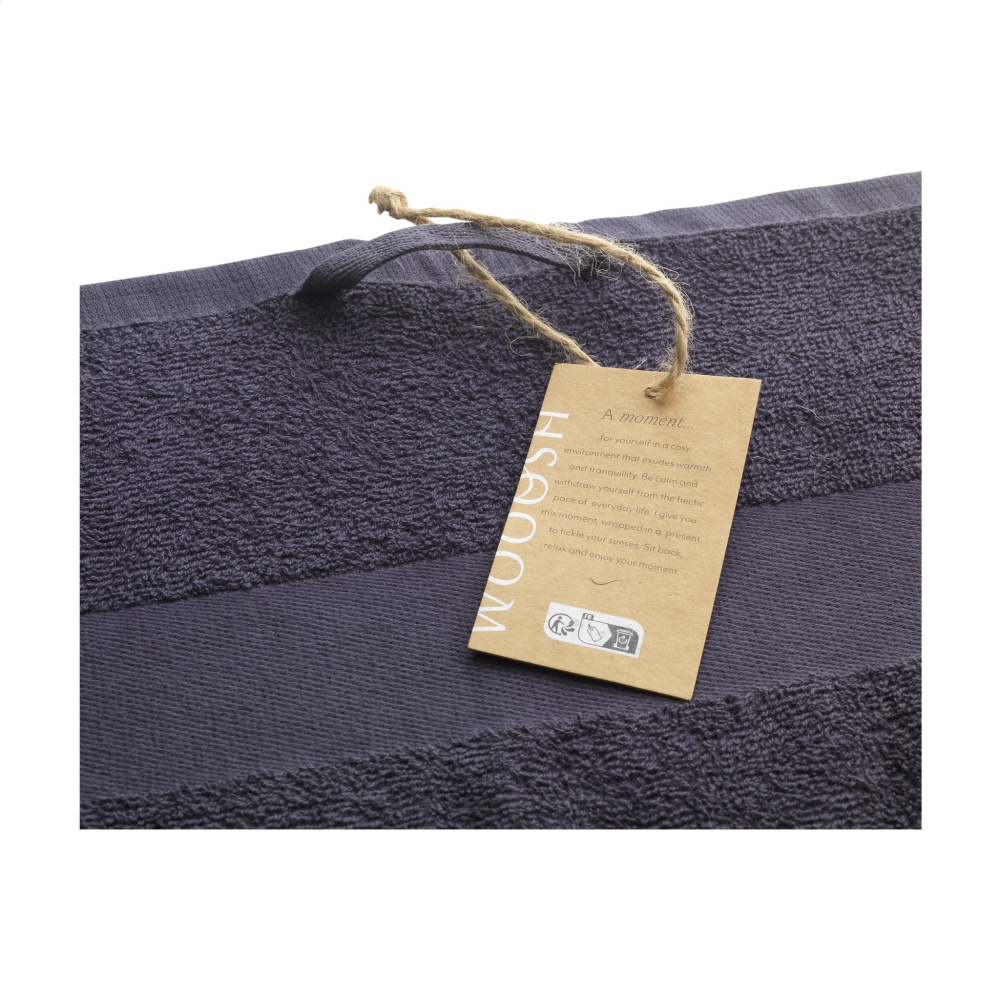 Logo trade promotional giveaways picture of: Wooosh Bath Towel GRS Recycle Cotton Mix 140 x 70 cm