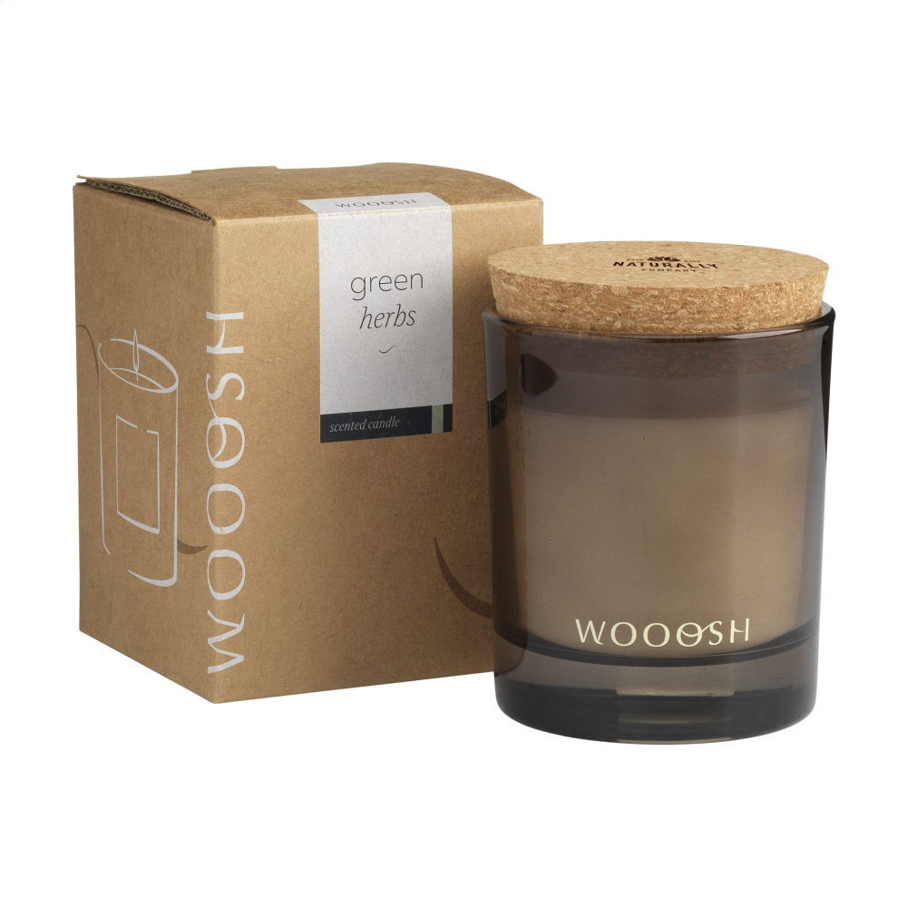 Logo trade promotional items image of: Wooosh Scented Candle Green Herbs