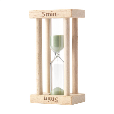 Logo trade corporate gifts image of: EcoShower hourglass