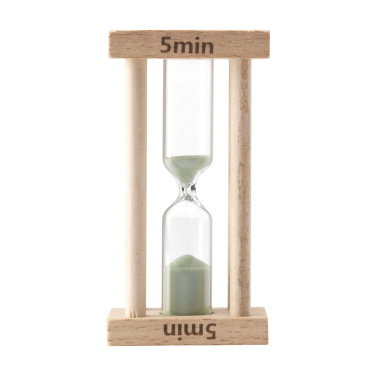 Logo trade business gifts image of: EcoShower hourglass