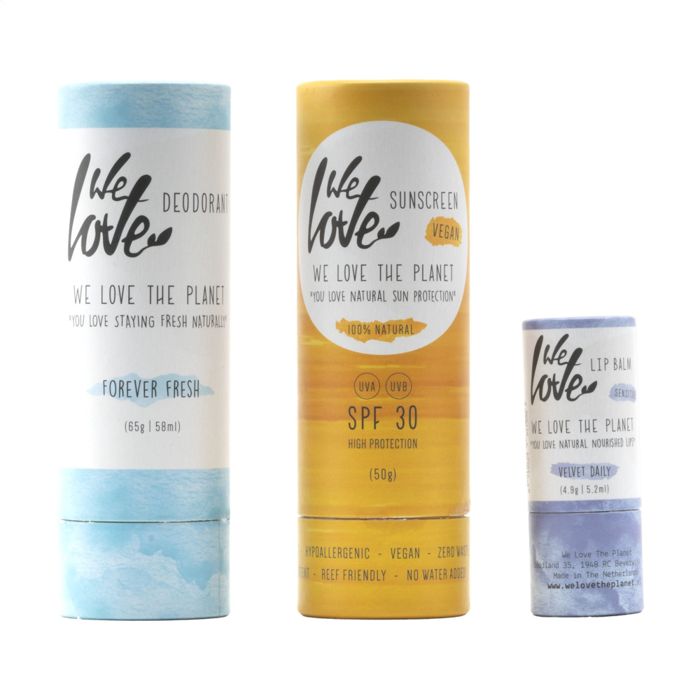 Logo trade business gift photo of: We Love The Planet Giftset Care