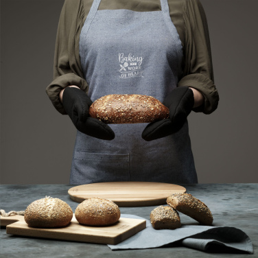 Logo trade promotional gift photo of: Wolkat Taza Recycled Textile Apron