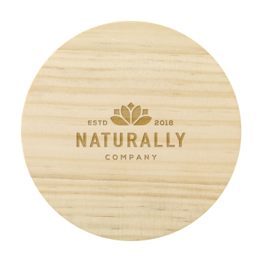 Logotrade promotional product image of: Wooosh Flame Scented Candle Dark Amber