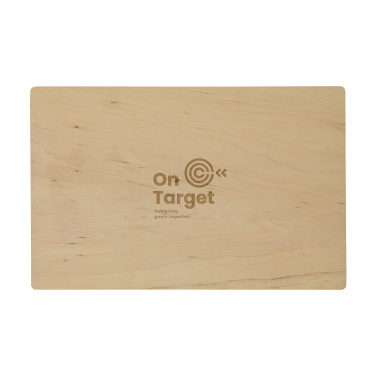 Logo trade promotional giveaways image of: Alder Wood Chopping Board