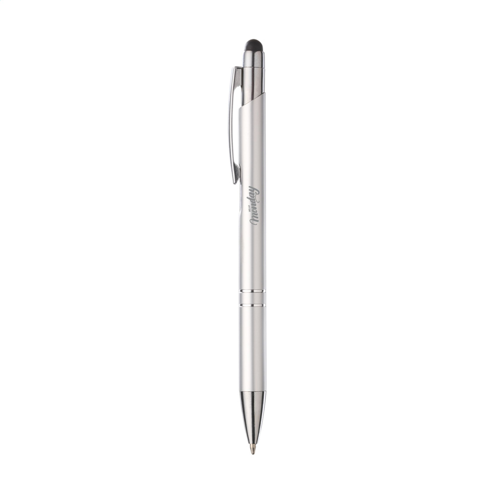 Logo trade promotional items picture of: Ebony Touch stylus pen
