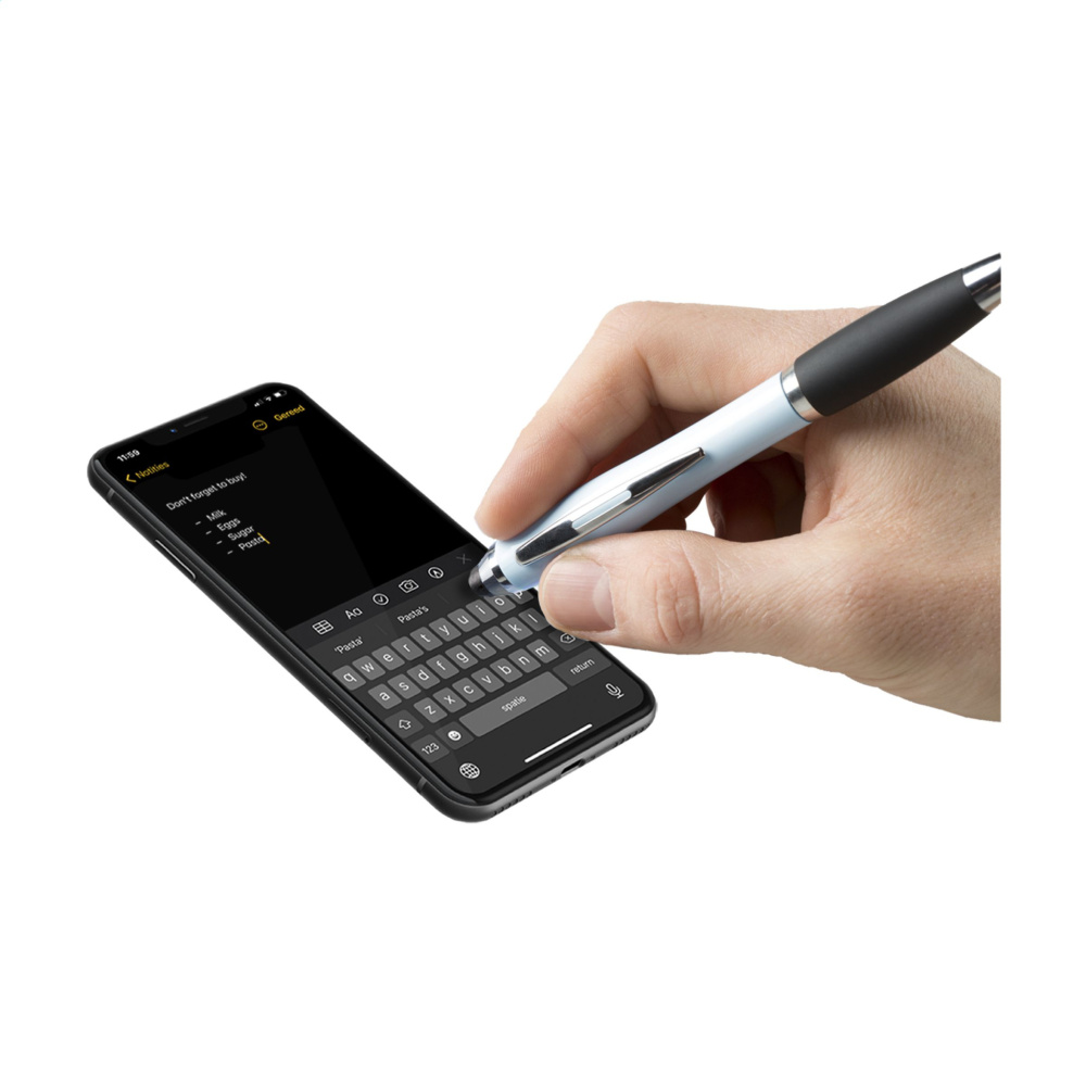 Logotrade business gift image of: Athos Colour Touch stylus pen