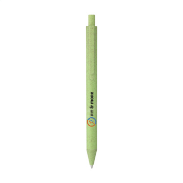 Logo trade promotional product photo of: Wheat-Cycled wheat straw pen