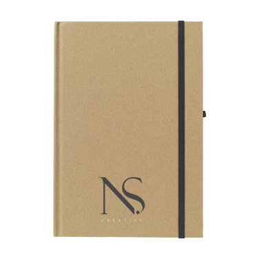 Logo trade promotional gifts image of: Pocket ECO Paper A5 notebook