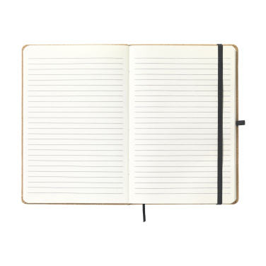 Logo trade promotional giveaways image of: CorkNote A5 Paper notebook