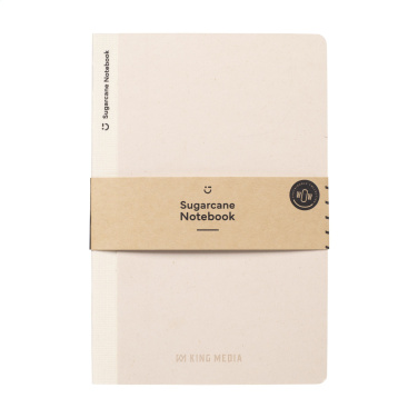 Logotrade promotional merchandise image of: Sugarcane Paper Notebook A5