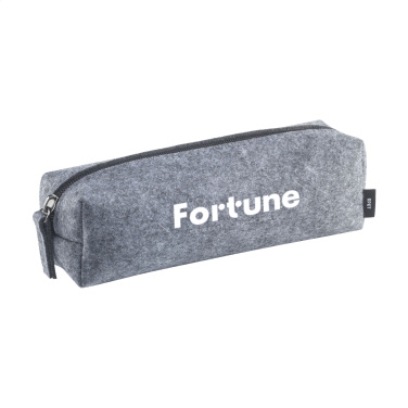 Logo trade promotional merchandise photo of: Pencil Case GRS RPET Felt