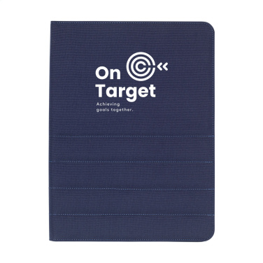 Logo trade promotional items image of: Quincy Portfolio RPET A4 document folder